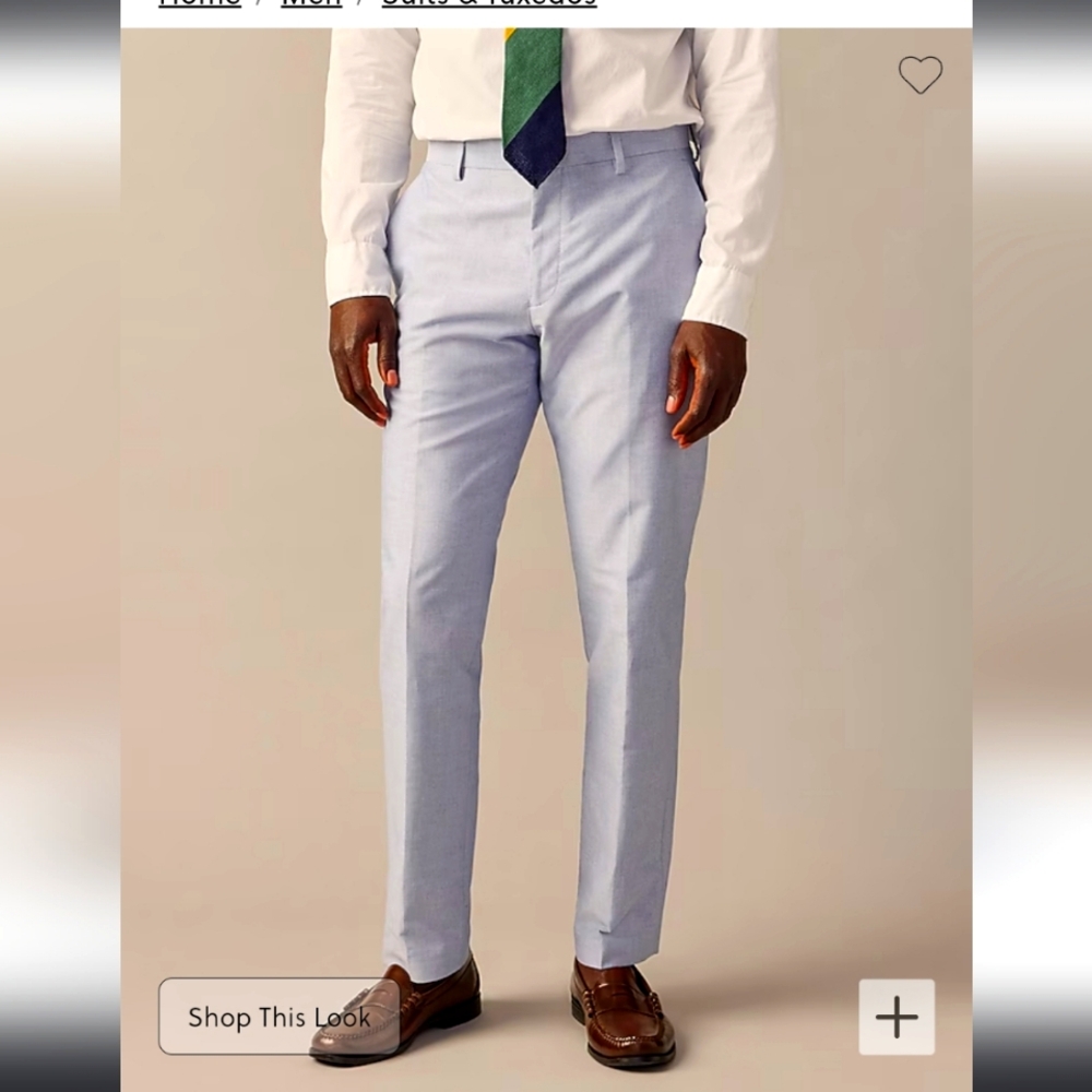 J Crew Crosby Pants 33/30